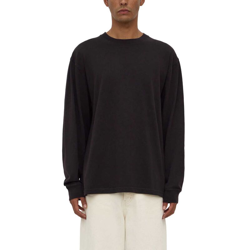 Assembly Label Knox Long Sleeve Tee Washed Black image number 0